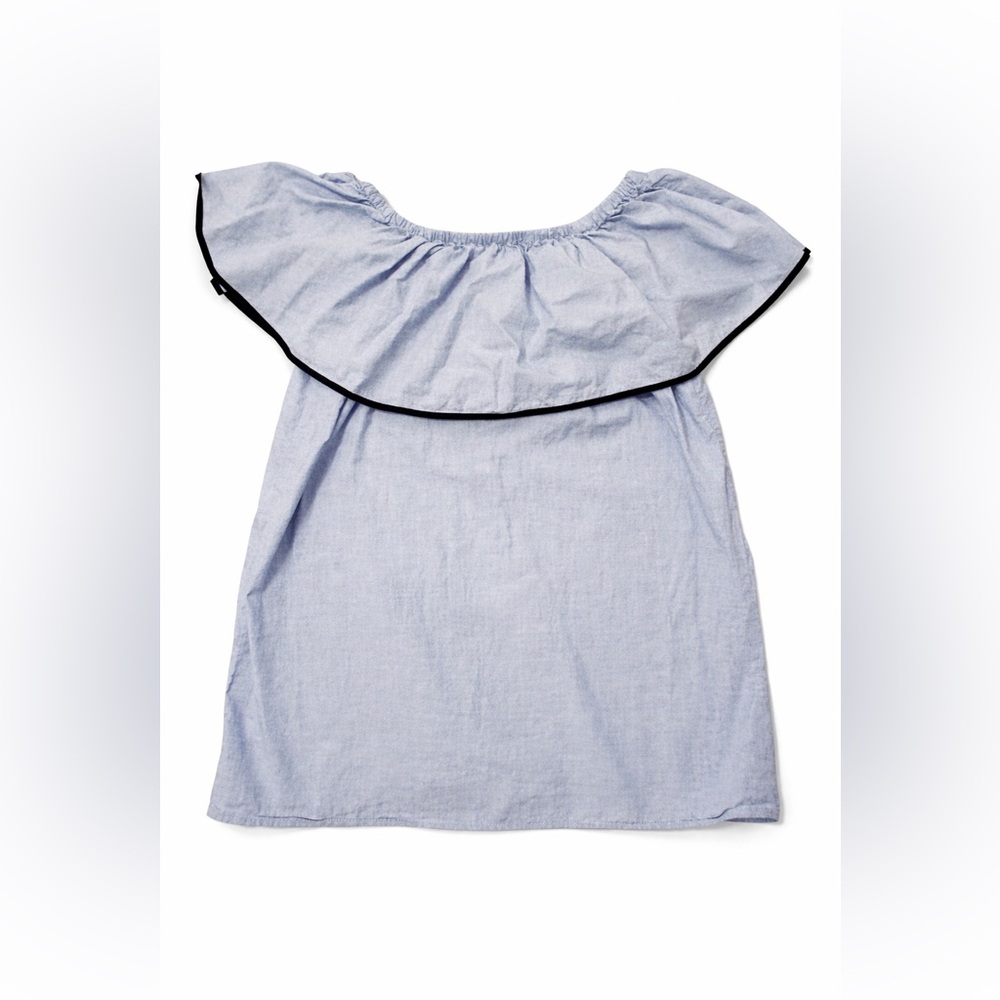 J. Crew Light Blue Off The Shoulder Dress XXS